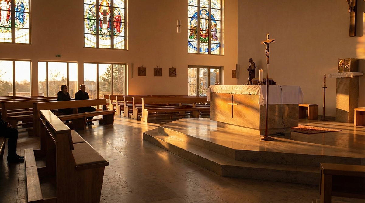 Cross and light - Belief Sparks